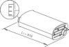 DINEX 64376 Middle-/End Silencer